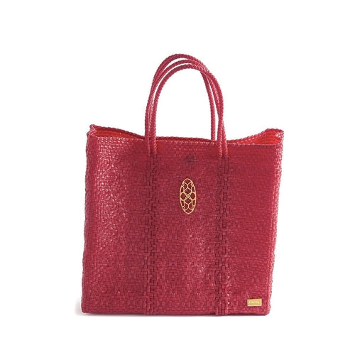 MEDIUM RED TOTE BAG