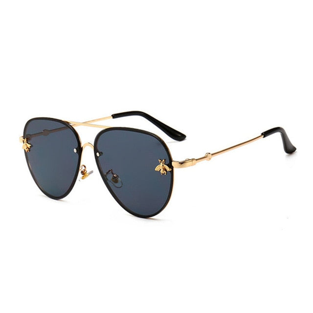 Luxury Square Bee Sunglasses